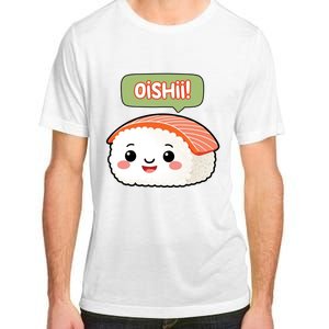 Kawaii Sushi Oishii! Cute Food Illustration Adult ChromaSoft Performance T-Shirt