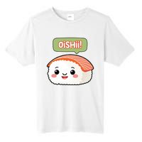 Kawaii Sushi Oishii! Cute Food Illustration Tall Fusion ChromaSoft Performance T-Shirt