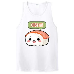 Kawaii Sushi Oishii! Cute Food Illustration PosiCharge Competitor Tank