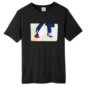 Kamala Stepping On Red Hat Funny Kamala Harris Trump 2024 Tall Fusion ChromaSoft Performance T-Shirt