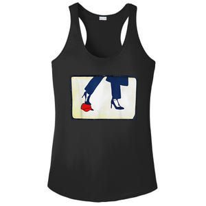 Kamala Stepping On Red Hat Funny Kamala Harris Trump 2024 Ladies PosiCharge Competitor Racerback Tank