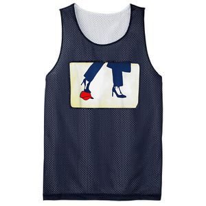 Kamala Stepping On Red Hat Funny Kamala Harris Trump 2024 Mesh Reversible Basketball Jersey Tank