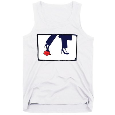 Kamala Stepping On Red Hat Funny Kamala Harris Trump 2024 Tank Top