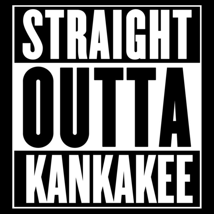 Kankakee Straight Outta Kankakee Gift Backpack
