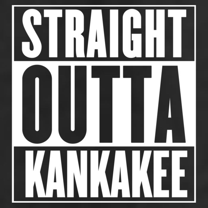 Kankakee Straight Outta Kankakee Gift 11oz C Handle Ceramic Mug