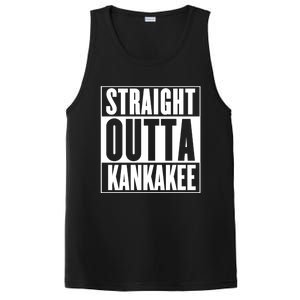 Kankakee Straight Outta Kankakee Gift PosiCharge Competitor Tank