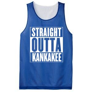 Kankakee Straight Outta Kankakee Gift Mesh Reversible Basketball Jersey Tank