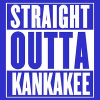 Kankakee Straight Outta Kankakee Gift Visor