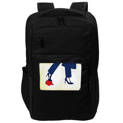 Kamala Stepping On Red Hat Funny Kamala Harris Trump 2024 Gift Impact Tech Backpack