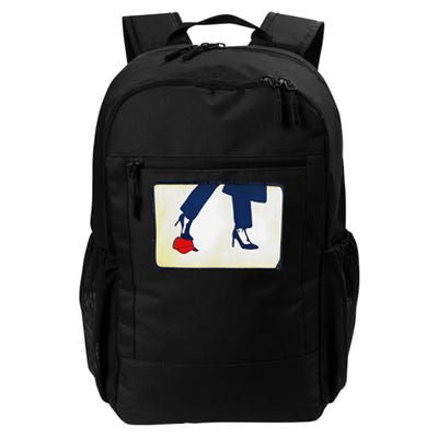 Kamala Stepping On Red Hat Funny Kamala Harris Trump 2024 Gift Daily Commute Backpack