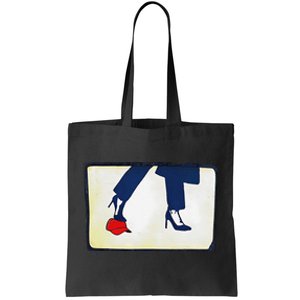 Kamala Stepping On Red Hat Funny Kamala Harris Trump 2024 Gift Tote Bag