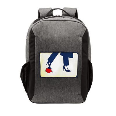 Kamala Stepping On Red Hat Funny Kamala Harris Trump 2024 Gift Vector Backpack