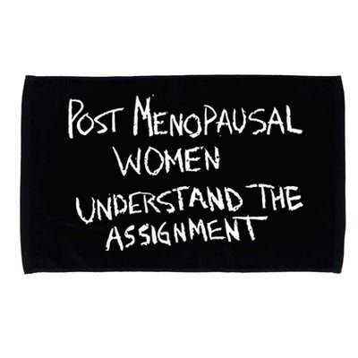 Karin Schall Post Menopausal Women Understand The Assignment Microfiber Hand Towel