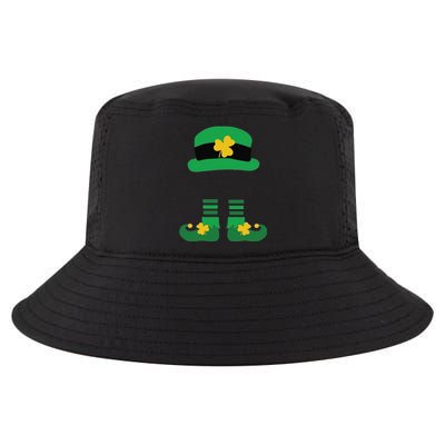 Kid Saint Patrick's Day Personalized Shirt Leprechaun Stockings And Hat Cool Comfort Performance Bucket Hat