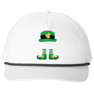 Kid Saint Patrick's Day Personalized Shirt Leprechaun Stockings And Hat Snapback Five-Panel Rope Hat