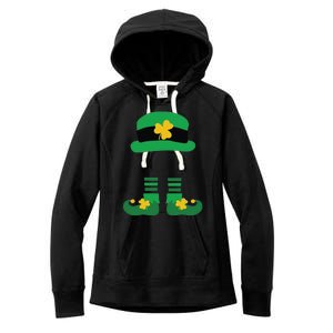 Kid Saint Patrick's Day Personalized Shirt Leprechaun Stockings And Hat Women's Fleece Hoodie