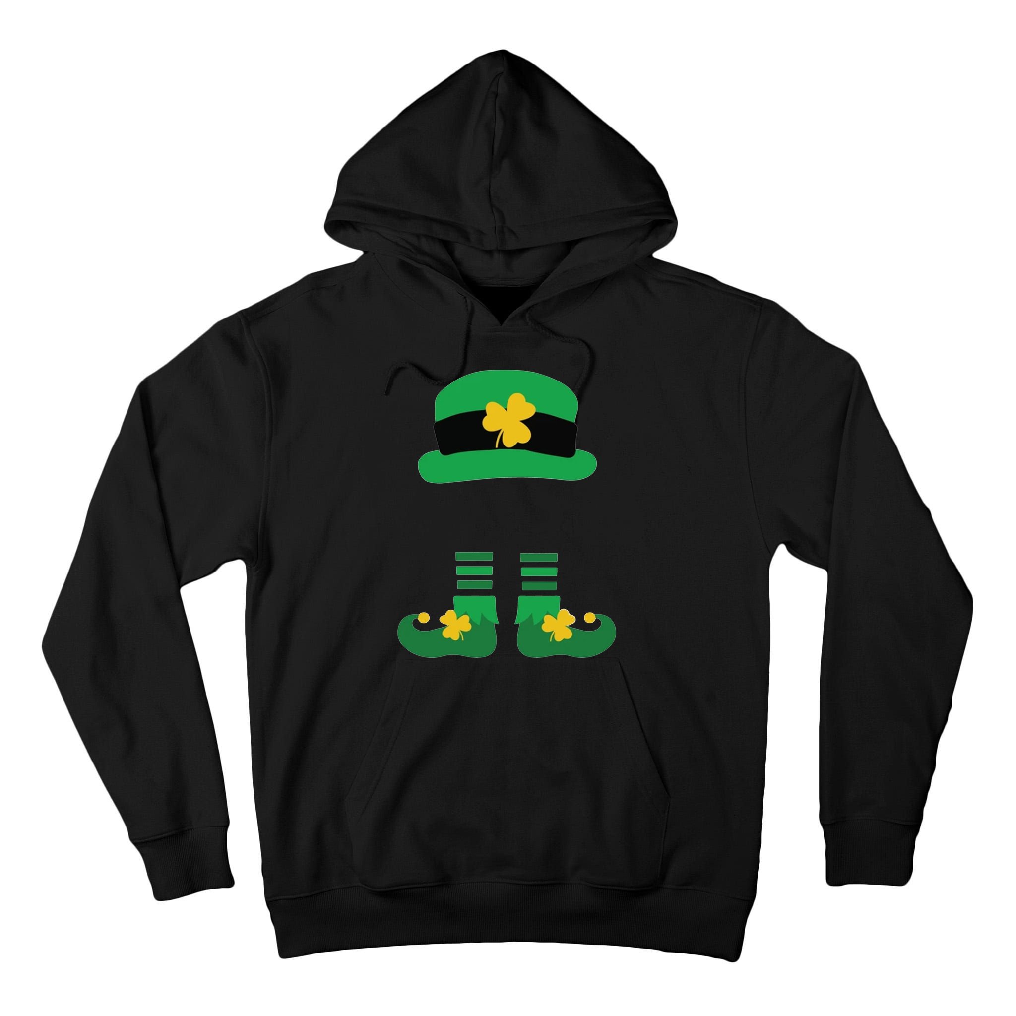 Kid Saint Patrick's Day Personalized Shirt Leprechaun Stockings And Hat Tall Hoodie