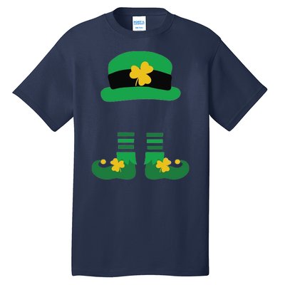 Kid Saint Patrick's Day Personalized Shirt Leprechaun Stockings And Hat Tall T-Shirt