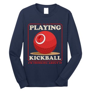 Kickball Sport Playing Kickball Long Sleeve Shirt