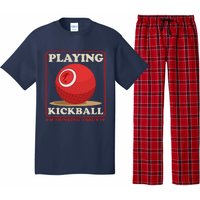 Kickball Sport Playing Kickball Pajama Set