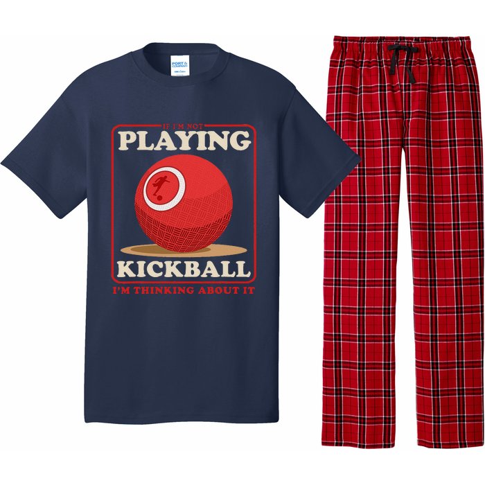 Kickball Sport Playing Kickball Pajama Set