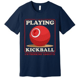 Kickball Sport Playing Kickball Premium T-Shirt