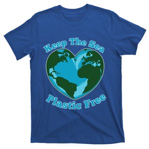 Keep Sea Plastic Free Environtal Clean Up Garbage Gift T-Shirt