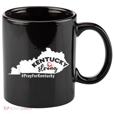 Kentucky Strong Pray For Kentucky 11oz C Handle Ceramic Mug