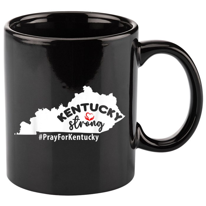 Kentucky Strong Pray For Kentucky 11oz C Handle Ceramic Mug