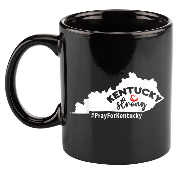 Kentucky Strong Pray For Kentucky 11oz C Handle Ceramic Mug