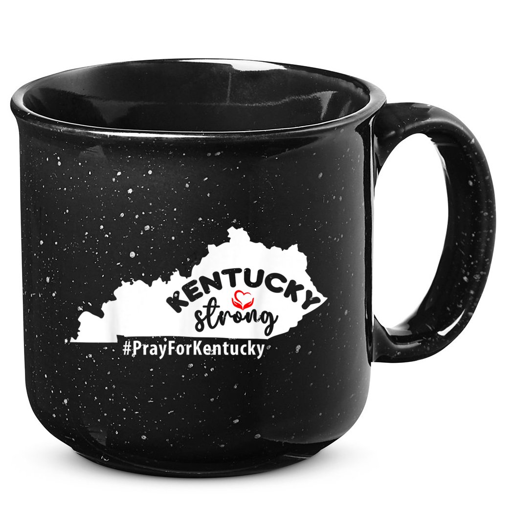 Kentucky Strong Pray For Kentucky 15oz Campfire Ceramic Mug