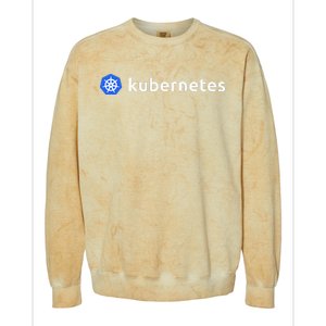 Kubernetes Software Powerful Container Orchestration Tools Colorblast Crewneck Sweatshirt