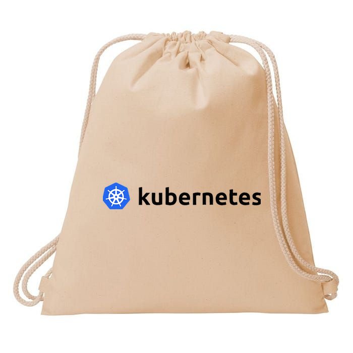 Kubernetes Software Powerful Container Orchestration Tools Drawstring Bag