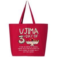 Kwanzaa Seven Principles Ujima 3 Rd Day Of Kwanzaa 25L Jumbo Tote