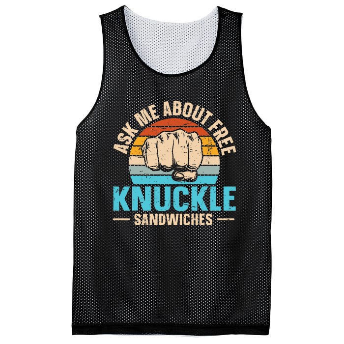 Knuckle Sandwich Quote For A Knuckle Sandwich Expert Mesh Reversible Basketball Jersey Tank