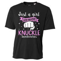 Knuckle Sandwich Quote For A Knuckle Sandwich Girl Cooling Performance Crew T-Shirt