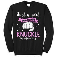 Knuckle Sandwich Quote For A Knuckle Sandwich Girl Sweatshirt