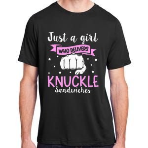 Knuckle Sandwich Quote For A Knuckle Sandwich Girl Adult ChromaSoft Performance T-Shirt