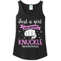 Knuckle Sandwich Quote For A Knuckle Sandwich Girl Ladies Essential Tank