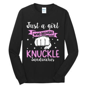 Knuckle Sandwich Quote For A Knuckle Sandwich Girl Tall Long Sleeve T-Shirt