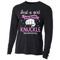 Knuckle Sandwich Quote For A Knuckle Sandwich Girl Cooling Performance Long Sleeve Crew