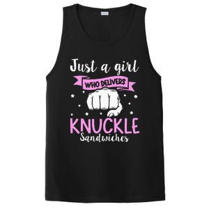 Knuckle Sandwich Quote For A Knuckle Sandwich Girl PosiCharge Competitor Tank