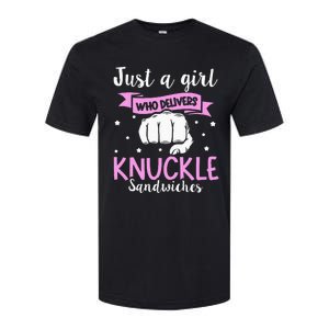 Knuckle Sandwich Quote For A Knuckle Sandwich Girl Softstyle CVC T-Shirt