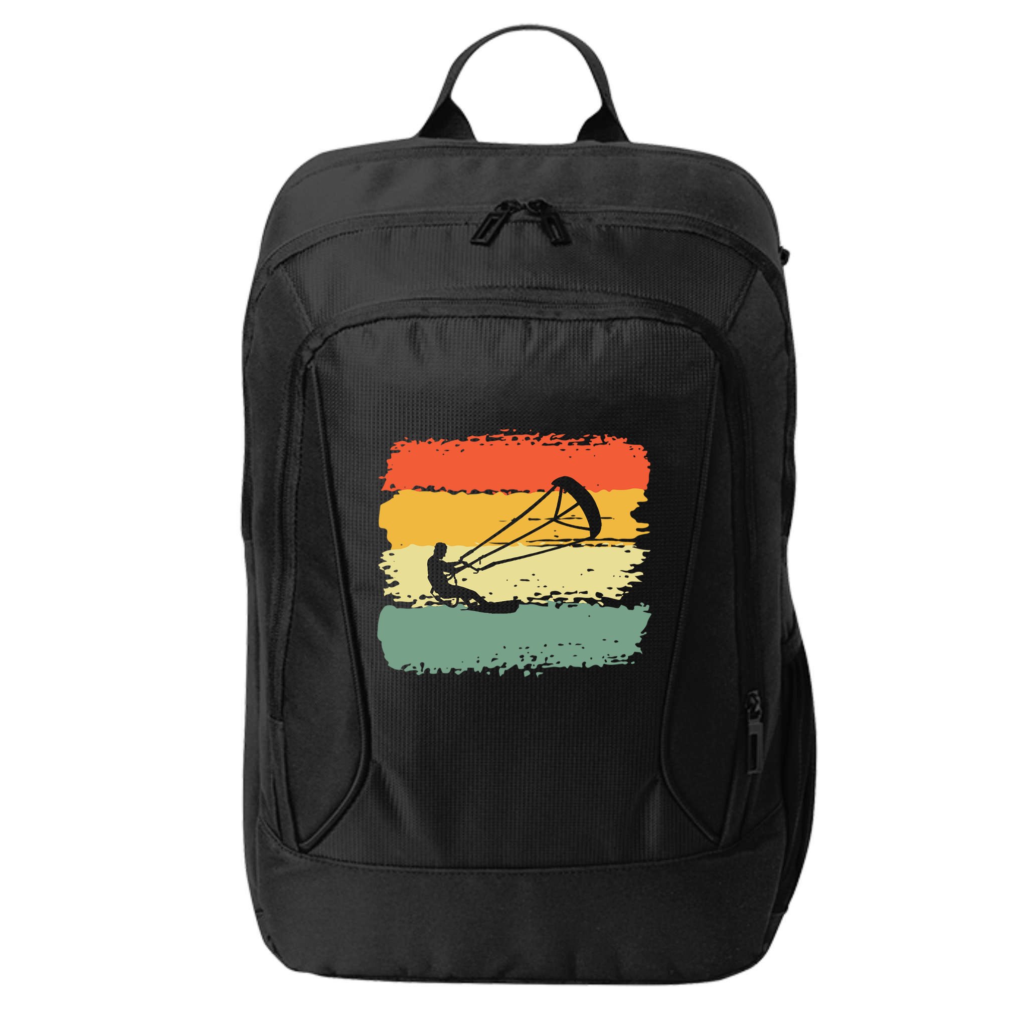 Kite Surfing Retro Vintage 70S 80S Style Cute Gift City Backpack