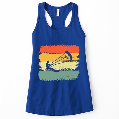 Kite Surfing Retro Vintage 70S 80S Style Cute Gift Womens Tank Top