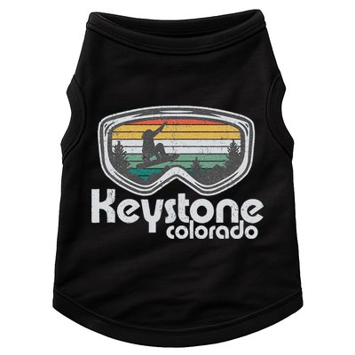 Keystone Snowboarding Retro Colorado Mountain Snowboard  Doggie Tank