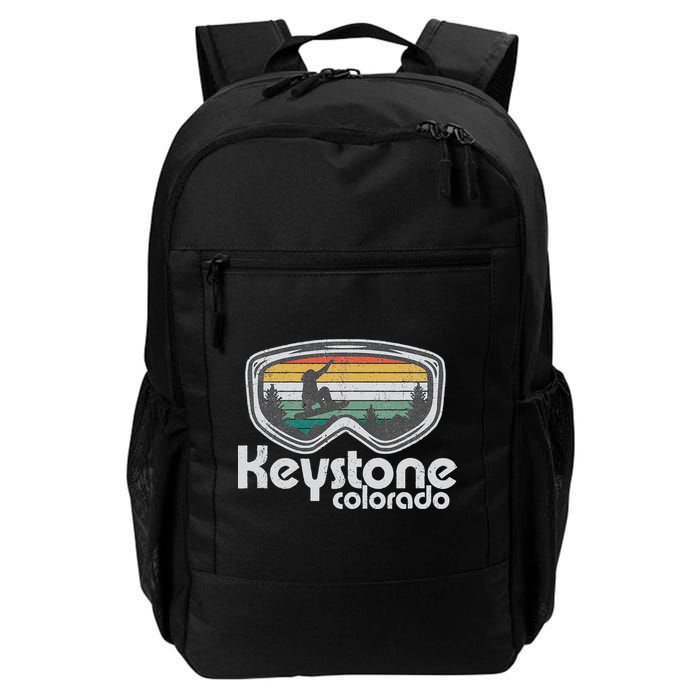 Keystone Snowboarding Retro Colorado Mountain Snowboard  Backpack