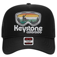 Keystone Snowboarding Retro Colorado Mountain Snowboard  Hat