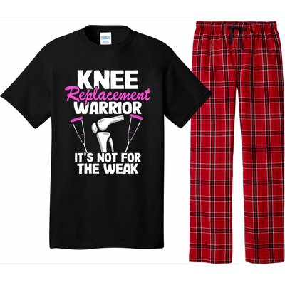 Knee Surgery Recovery Funny Knee Replacet Warrior Meaningful Gift Pajama Set