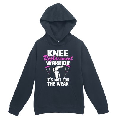 Knee Surgery Recovery Funny Knee Replacet Warrior Meaningful Gift Urban Pullover Hoodie